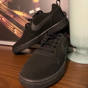 Nike Court Borough Low 'Triple Black' 838937-001